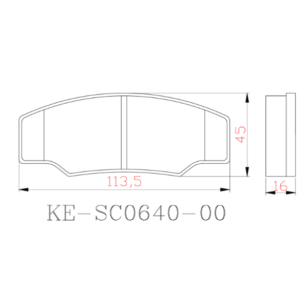 Rear BBK – Disc Version / Small 6-Piston (18